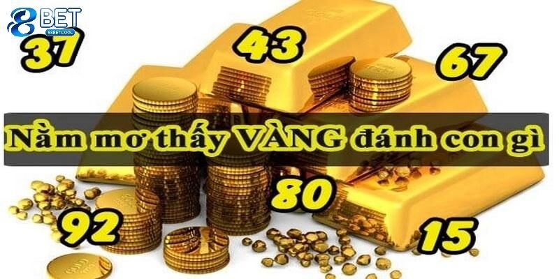 mơ thấy vàng